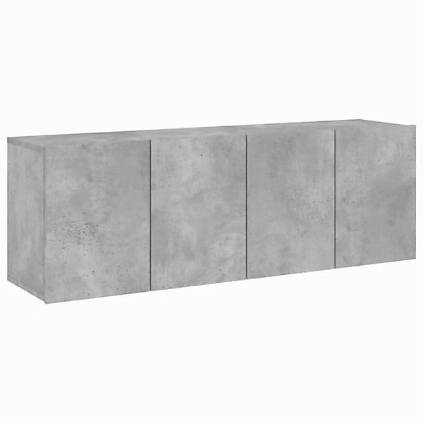 vidaXL TV-Schrank TV-Wandschränke 2 Stk Betongrau 60x30x41 cm günstig online kaufen