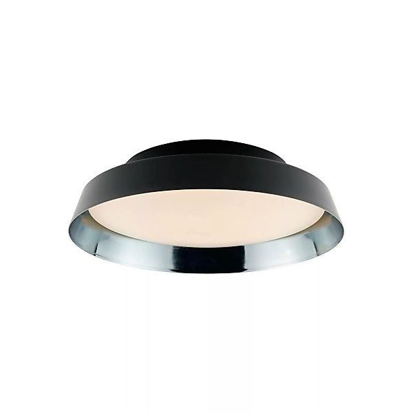 LED-Außendeckenlampe Boop! Ø37cm schwarz/blau-grau günstig online kaufen