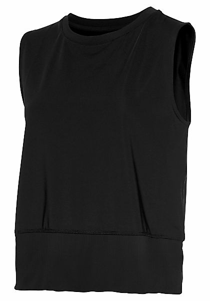LASCANA ACTIVE Kurzarmshirt Tropical mit breitem günstig online kaufen