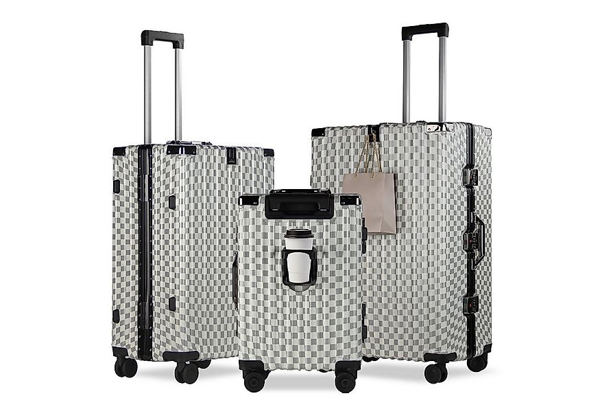 HOMELUX Trolleyset Trolley Größe M, L, XL Reisekoffer Alu-Rahmen ABS & TSA günstig online kaufen