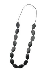 COLLEZIONE ALESSANDRO Lange Kette "Charu" flache Holzperlen günstig online kaufen