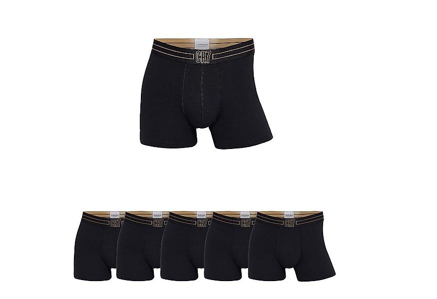 CR7 Boxer CR7 5er Pack Boxershorts Trunk Herren by Cristiano Ronaldo Black- günstig online kaufen