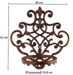 esschert design Pflanzschale Blumentopfhalter–dekorative Wandhalterung für günstig online kaufen