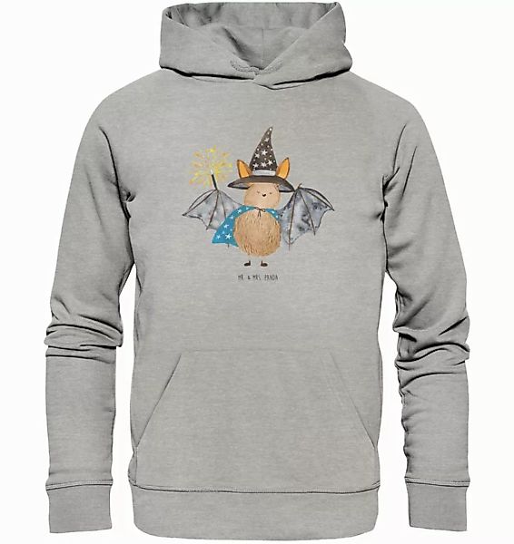 Mr. & Mrs. Panda Hoodie Größe M Fledermaus Zauberer - Heather Grey - Gesche günstig online kaufen