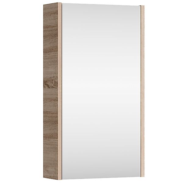 Planetmöbel Badezimmerspiegelschrank Spiegelschrank 40cm (Sonoma Eiche) günstig online kaufen