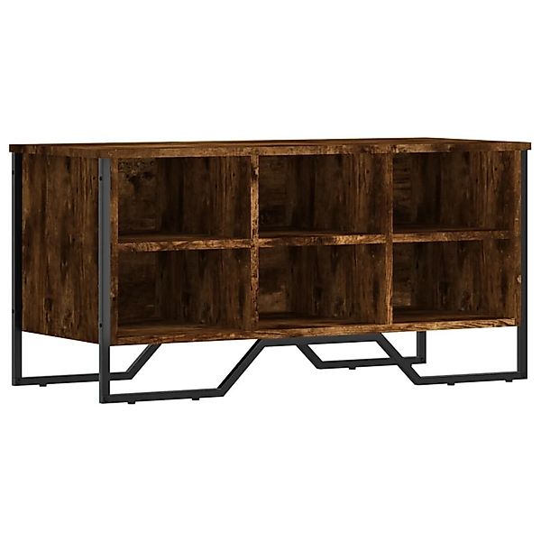 vidaXL Schuhregal Schuhregal Räuchereiche 90x38x45,5 cm günstig online kaufen