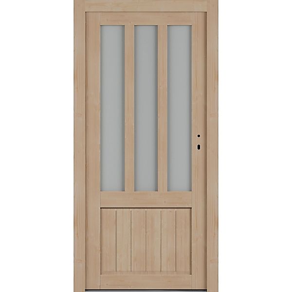 Roro Nebeneingangstür OHE 1001 Fichte 98 cm x 198 cm DIN R günstig online kaufen