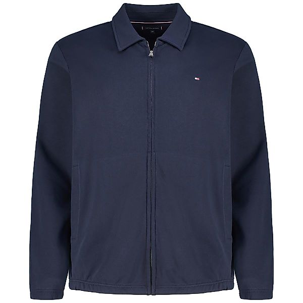 Tommy Hilfiger Sweatjacke mit Biobaumwolle Farbe marine Größe: 3XL günstig online kaufen