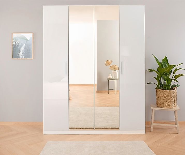 rauch Drehtürenschrank »Kleiderschrank Schrank Garderobe KOLUNA Hochglanz-F günstig online kaufen