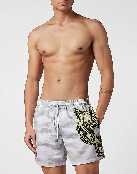 PLEIN SPORT Badeshorts "Camouflage" günstig online kaufen