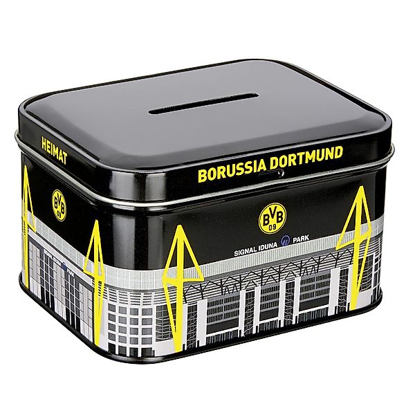 Borussia Dortmund Spardose BVB METALLSPARDOSE günstig online kaufen