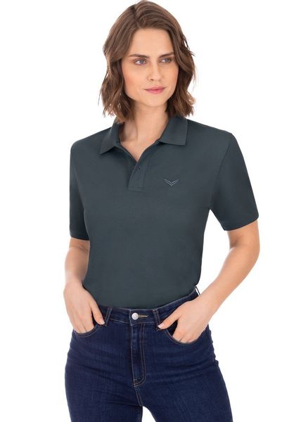 Trigema Poloshirt "TRIGEMA Poloshirt DELUXE Piqué" 1 Stk. tlg. günstig online kaufen