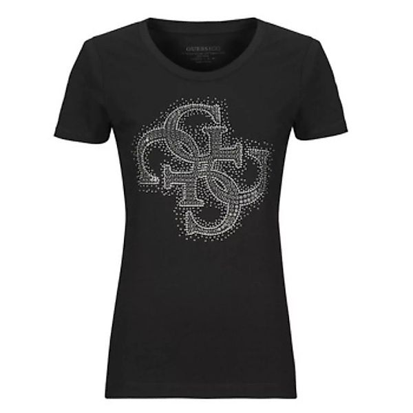 Guess  T-Shirt SS RN 4G LOGO günstig online kaufen