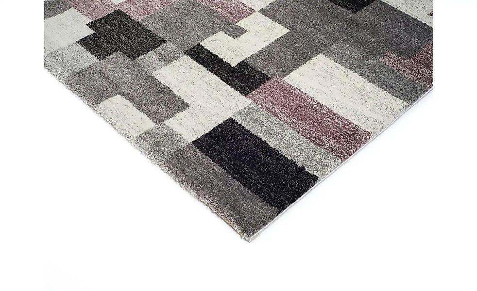 Kurzflorteppich   ¦ grau ¦ Synthetische Fasern ¦ Maße (cm): B: 65 H: 2 Tepp günstig online kaufen