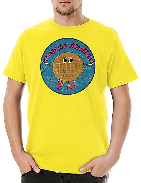 Urban Backwoods Print-Shirt Charlie Waffels Herren günstig online kaufen