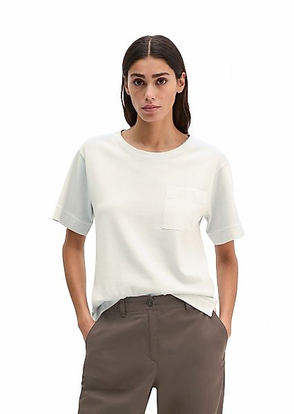 Marc OPolo T-Shirt "mit aufgesetzter Satin-Tasche" günstig online kaufen