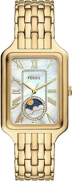 Fossil Quarzuhr RAQUEL MOONPHASE ES5398, Armbanduhr, Damenuhr, Edelstahlarm günstig online kaufen