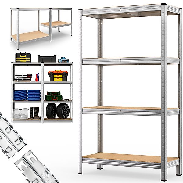 Schwerlastregal 160x90x40cm verzinkt 700kg günstig online kaufen