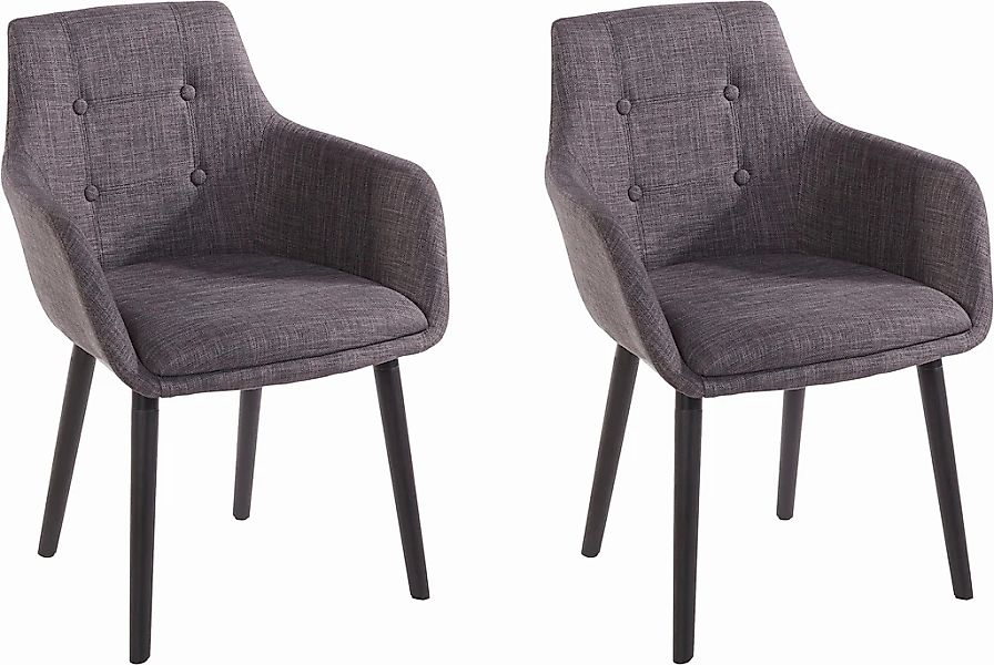 OTTO home Armlehnstuhl "Bradford" (Set) 2 Stk.(1 oder 2 Stück), Bezug in We günstig online kaufen