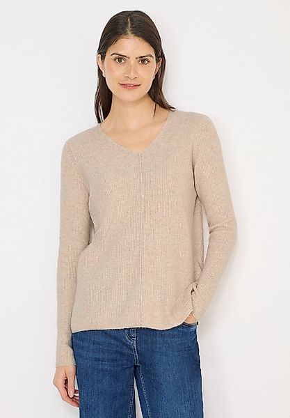 CECIL Strickpullover mit V-Ausschnitt günstig online kaufen