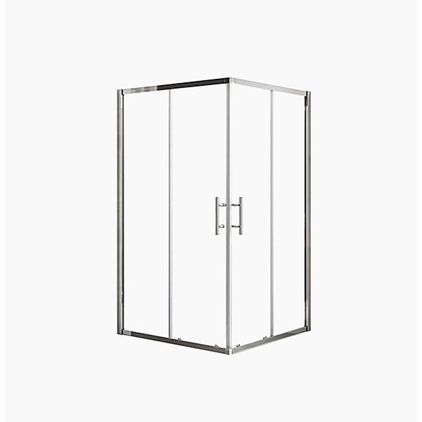 Duschparadies Duschkabine 90x90cm Eckeinstieg Duschkabinen 5mm ESG Sicherhe günstig online kaufen