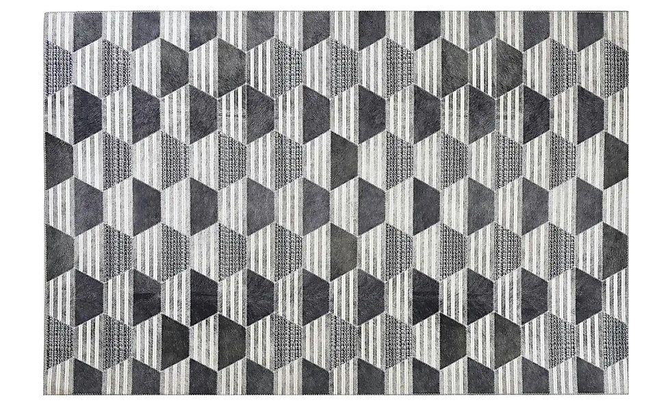 Gino Falcone Vintageteppich  Serena ¦ grau ¦ Synthetische Fasern ¦ Maße (cm günstig online kaufen