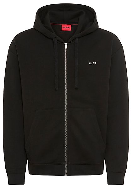 HUGO Kapuzensweatjacke Relaxed Fit, Kapuze, Taschen günstig online kaufen