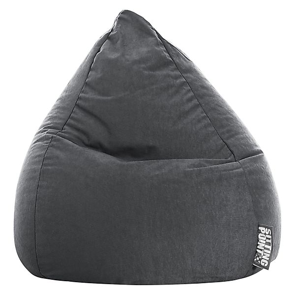 Sitting Point Sitzsack BeanBag Easy 120 l Anthrazit günstig online kaufen