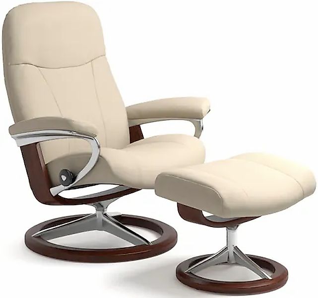 Stressless® Relaxsessel »Garda«, mit Signature Base, Größe L, Gestell Braun günstig online kaufen