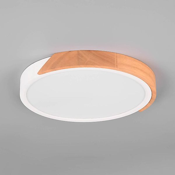 LED-Deckenleuchte Jano, Ø 31,5 cm, 3.000K, weiß günstig online kaufen