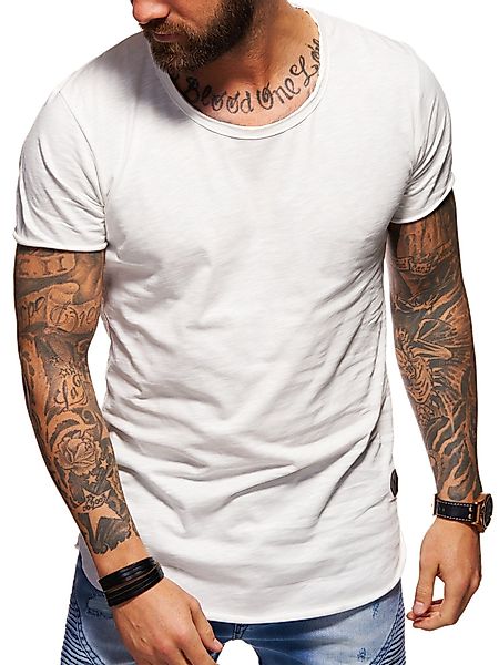 behype T-Shirt MSOHIO mit Rundhals-Ausschnitt Herren günstig online kaufen