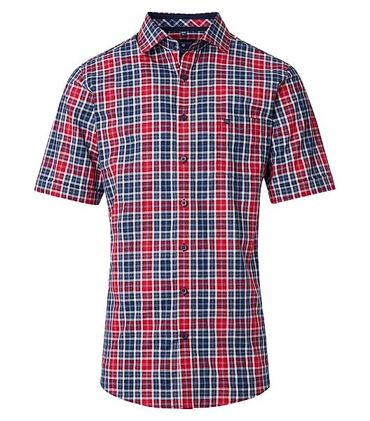 Redmond Kurzarmhemd kariert Comfort Fit günstig online kaufen