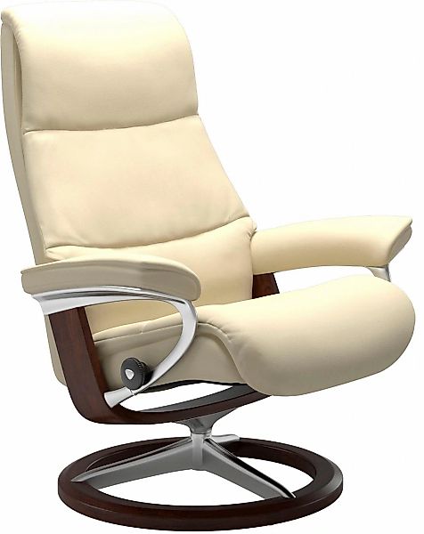 Stressless "View" Set, Relaxsessel mit Hocker, mit Signature Base, Größe S, günstig online kaufen