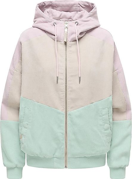 Ragwear Cordjacke Queny Cordy Jacke in Feinkord-Optik mit verstellbarer Kap günstig online kaufen