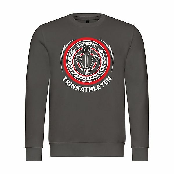 deinshirt Rundhalspullover Herren Pullover Wintersport Trinkathleten Mit Pr günstig online kaufen