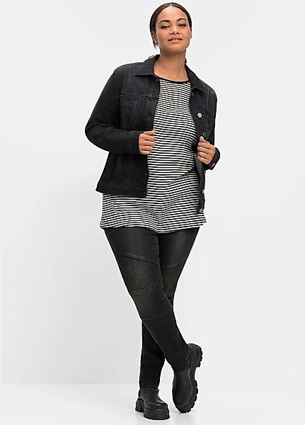 Sheego Jeansjacke ohne Kapuze günstig online kaufen