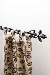 GARESA Gardinenstange "SHEET mit offenem Träger" Ø 16 mm 2 läufig-läufig Wu günstig online kaufen