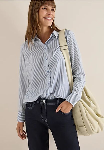 Gestreifte Longblouse günstig online kaufen