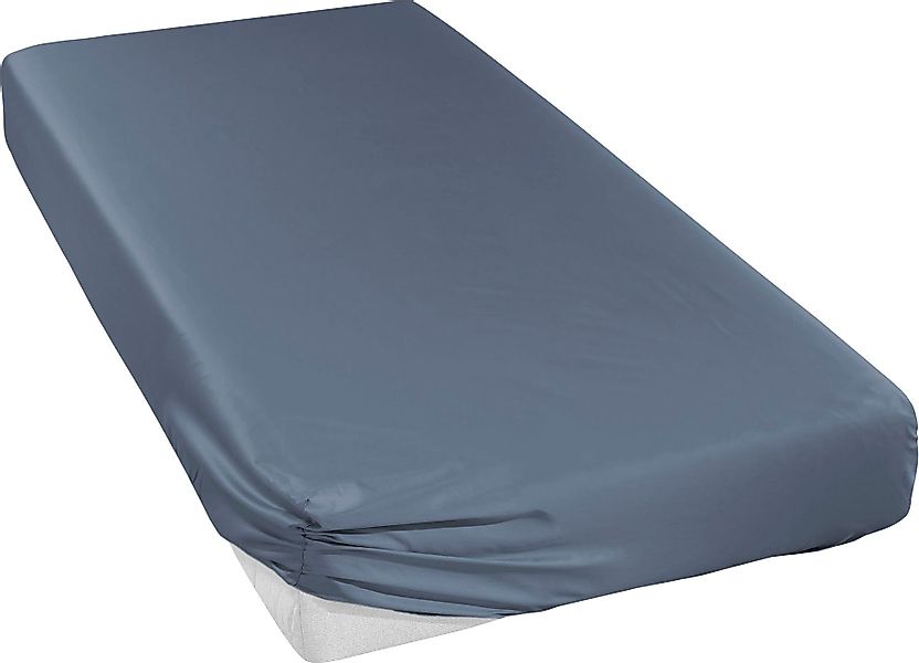 Curt Bauer Spannbettlaken Uni-Mako-Satin in Gr. günstig online kaufen