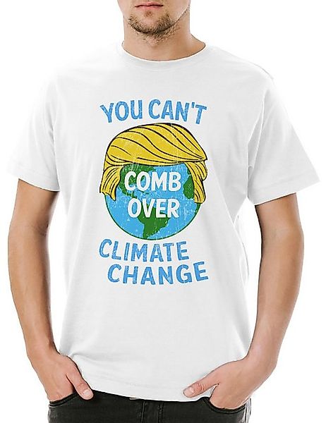 Urban Backwoods Print-Shirt Climate Change Herren T-Shirt Öko Eco Green Ene günstig online kaufen
