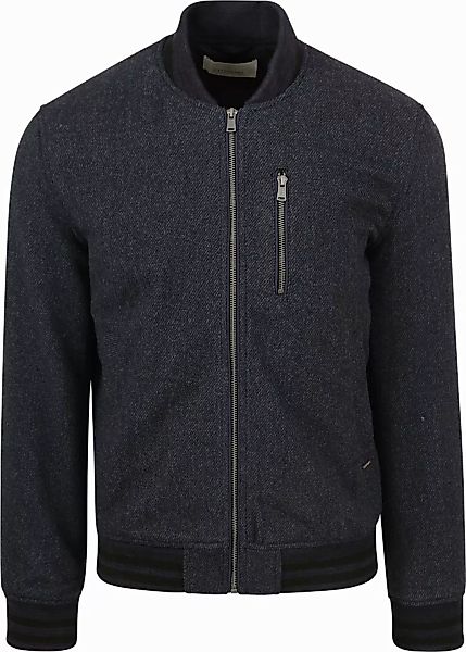 Dstrezzed Bodo Bomberjacke Wool Navy - Größe XL günstig online kaufen