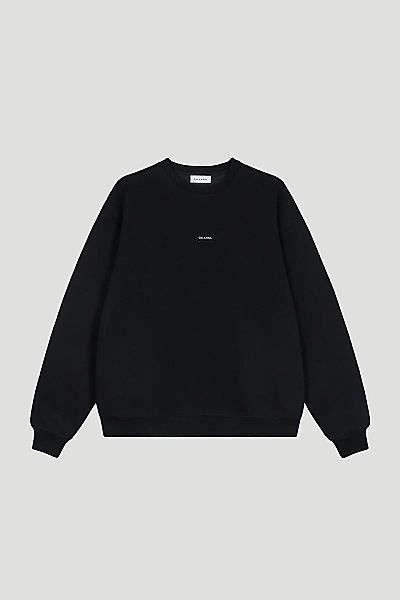 OH APRIL Rundhalspullover Oversized Sweater Black günstig online kaufen