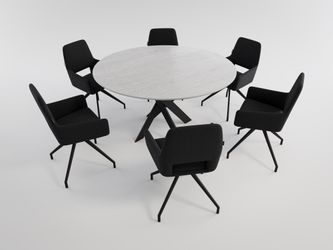 Magnolia Home Esszimmer-Set Esstisch mit 6 günstig online kaufen