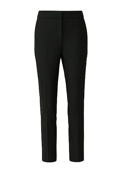 s.Oliver BLACK LABEL Stoffhose mit schmalem Bein, Viskose-Stretch günstig online kaufen