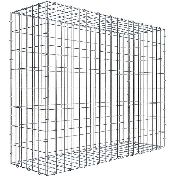 Gabiona C-Ring Gabionenkorb 100 cm x 80 cm x 30 cm Maschenweite 5 cm x 10 c günstig online kaufen