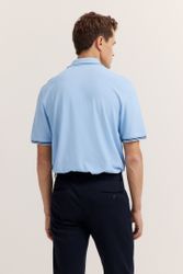 bugatti Poloshirt mit Kontraststreifen und Bruststickerei günstig online kaufen