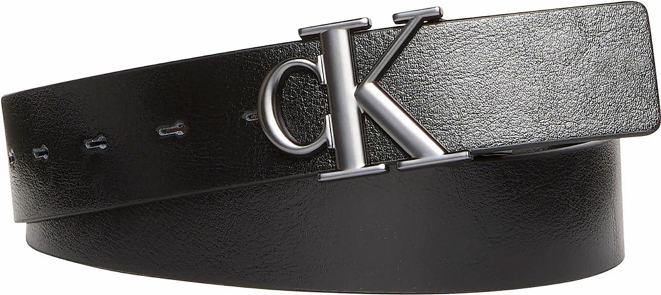 Calvin Klein Jeans Ledergürtel "MNGRM PLQ BCKL 35MM" günstig online kaufen