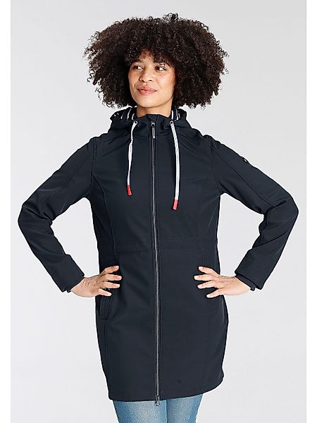 Polarino Softshelljacke Große Größen Logo auf günstig online kaufen