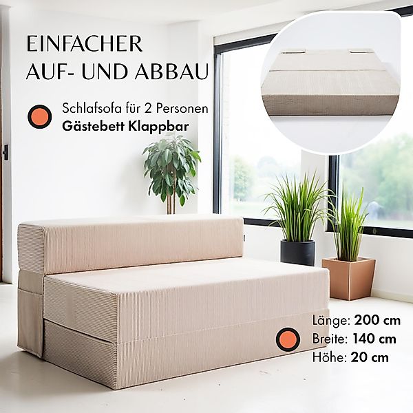 DYNMC you Gästebett Cord - Faltbare günstig online kaufen