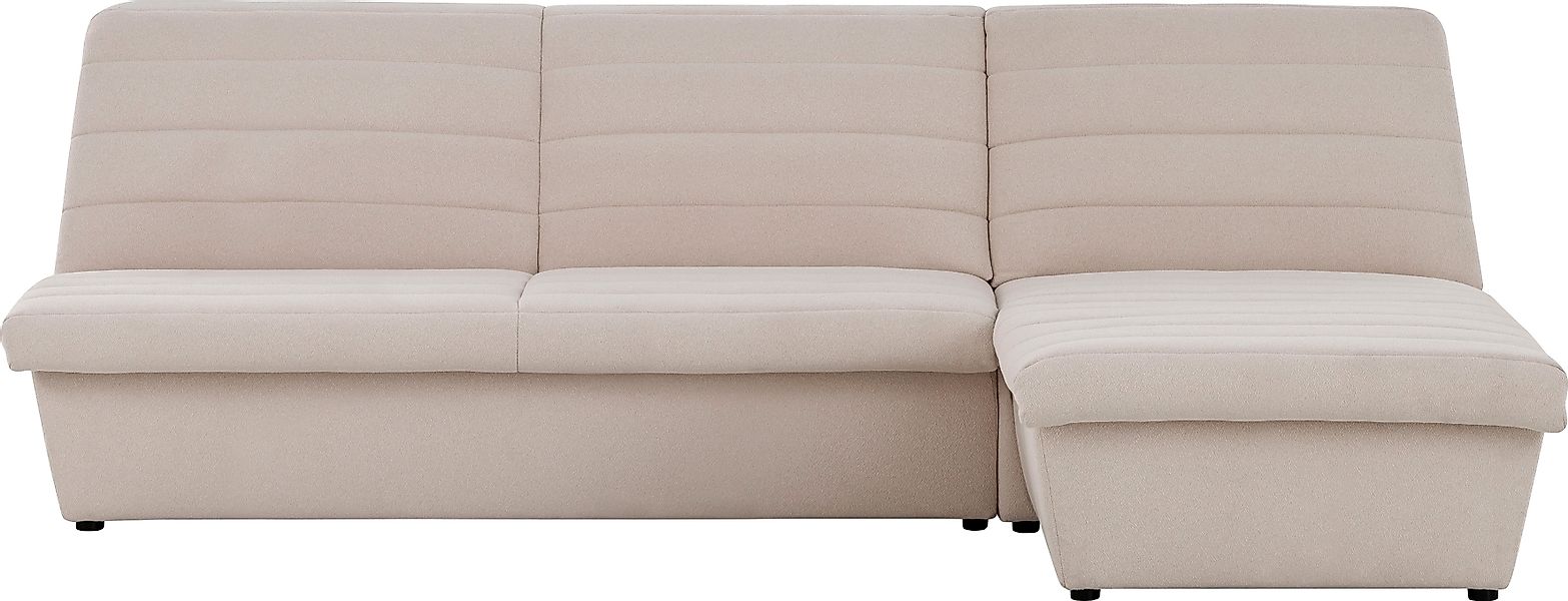 LOOKS by Wolfgang Joop Ecksofa »LOOKS VIII L-Form«, Quersteppung, ohne Arml günstig online kaufen